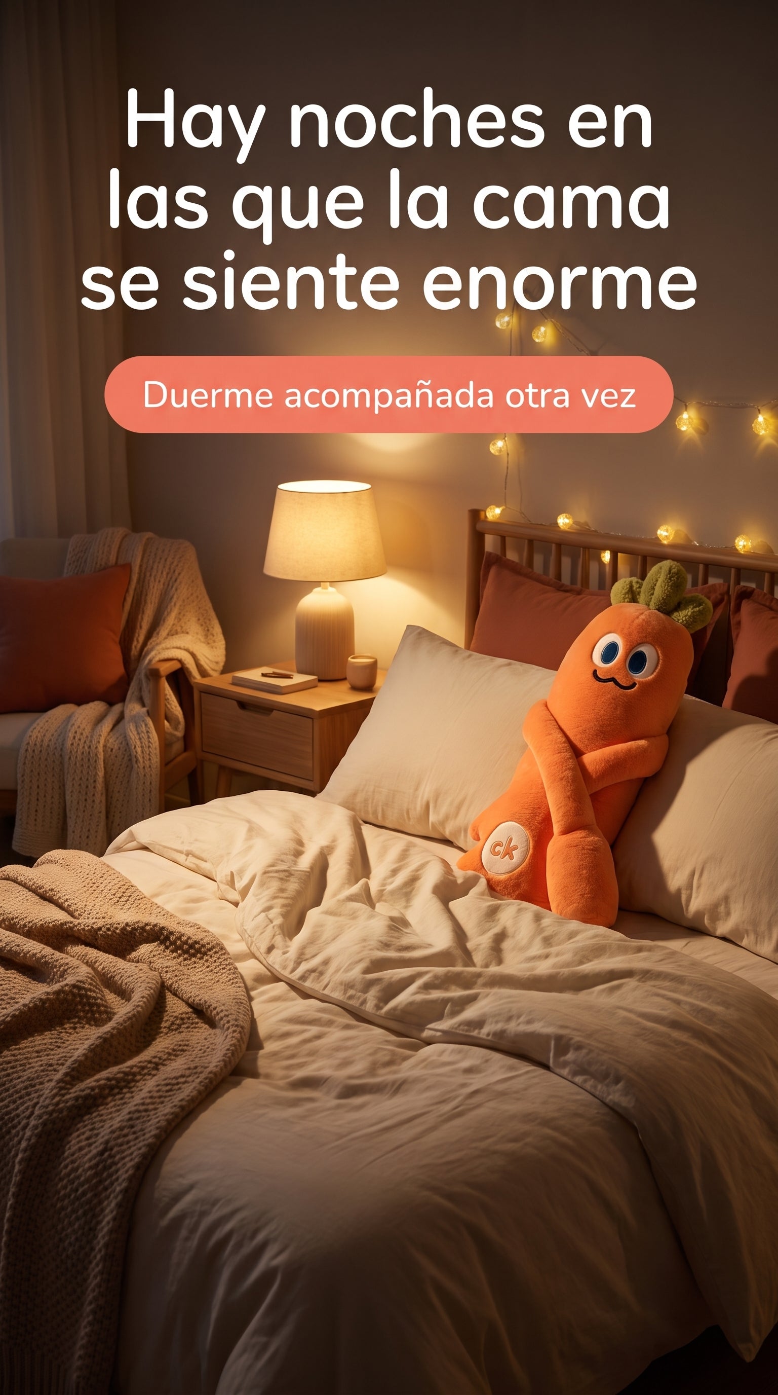 Hay noches en las que la cama se siente enorme